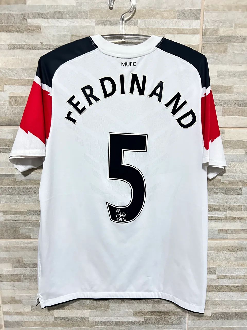 Camisa retrô Manchester United Ferdinand M - Foto 4