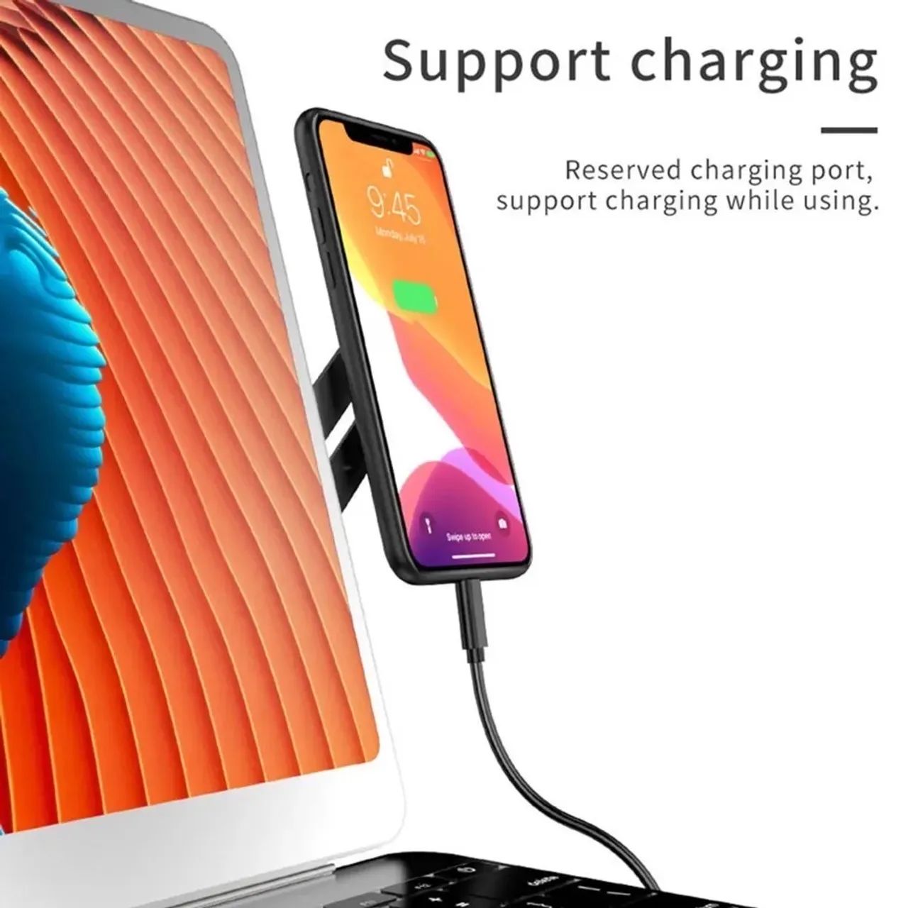Suporte Celular Para Notebook Em Alumínio - Produto Novo - Foto 2