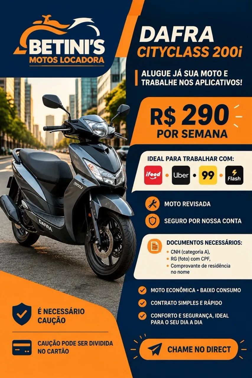 Motos para Alugar 