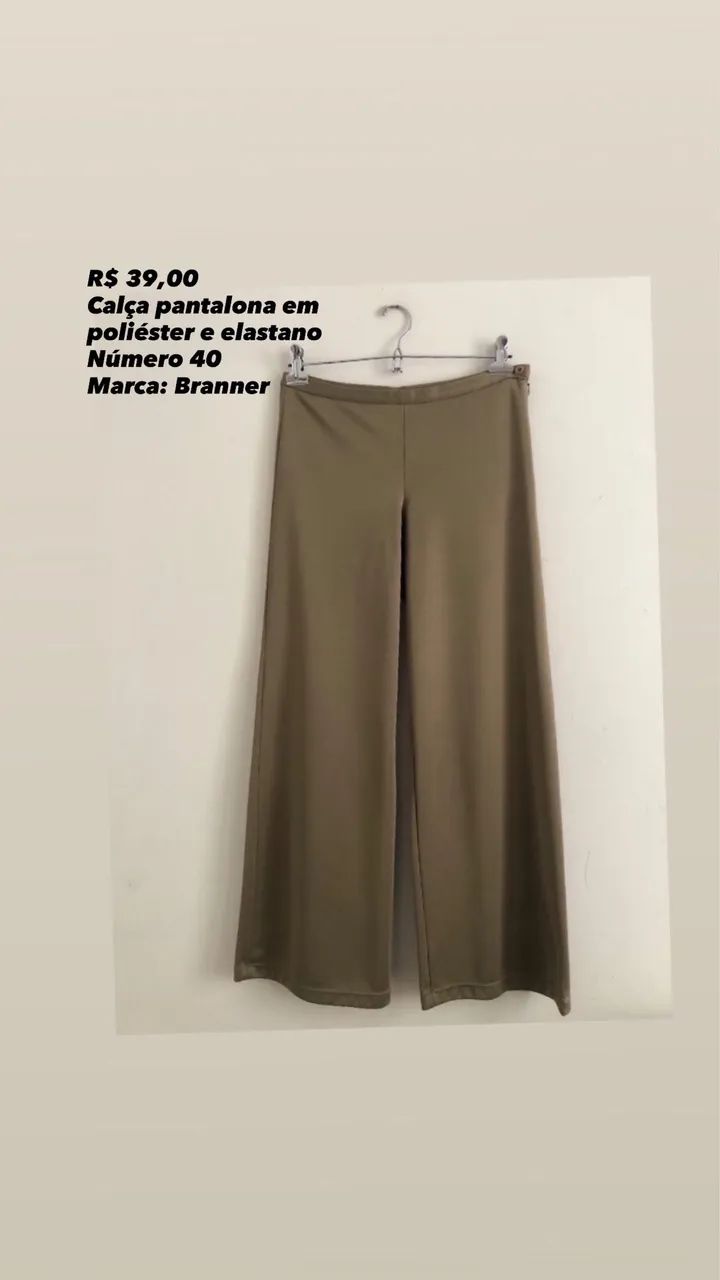 Calça pantalona número 40 Branner - Foto 2
