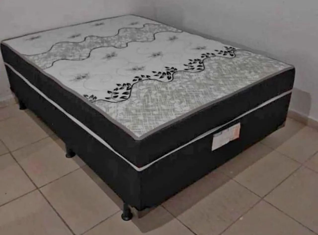 Cama box conjugada  ortopédica 