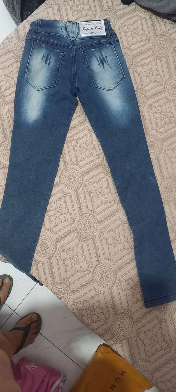 Calça jeans e 2 conjunto moletom  - Foto 2