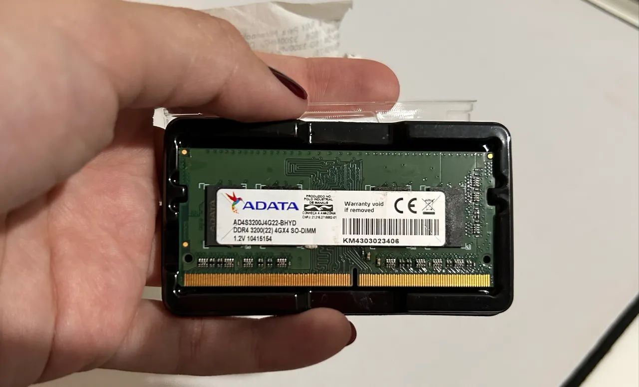 4GB Memória Ram DDR4 3200Mhz - Notebook - Foto 2