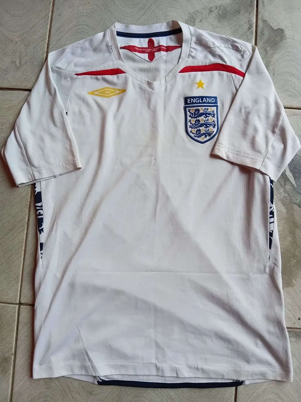 Camisa Inglaterra tamanho M 