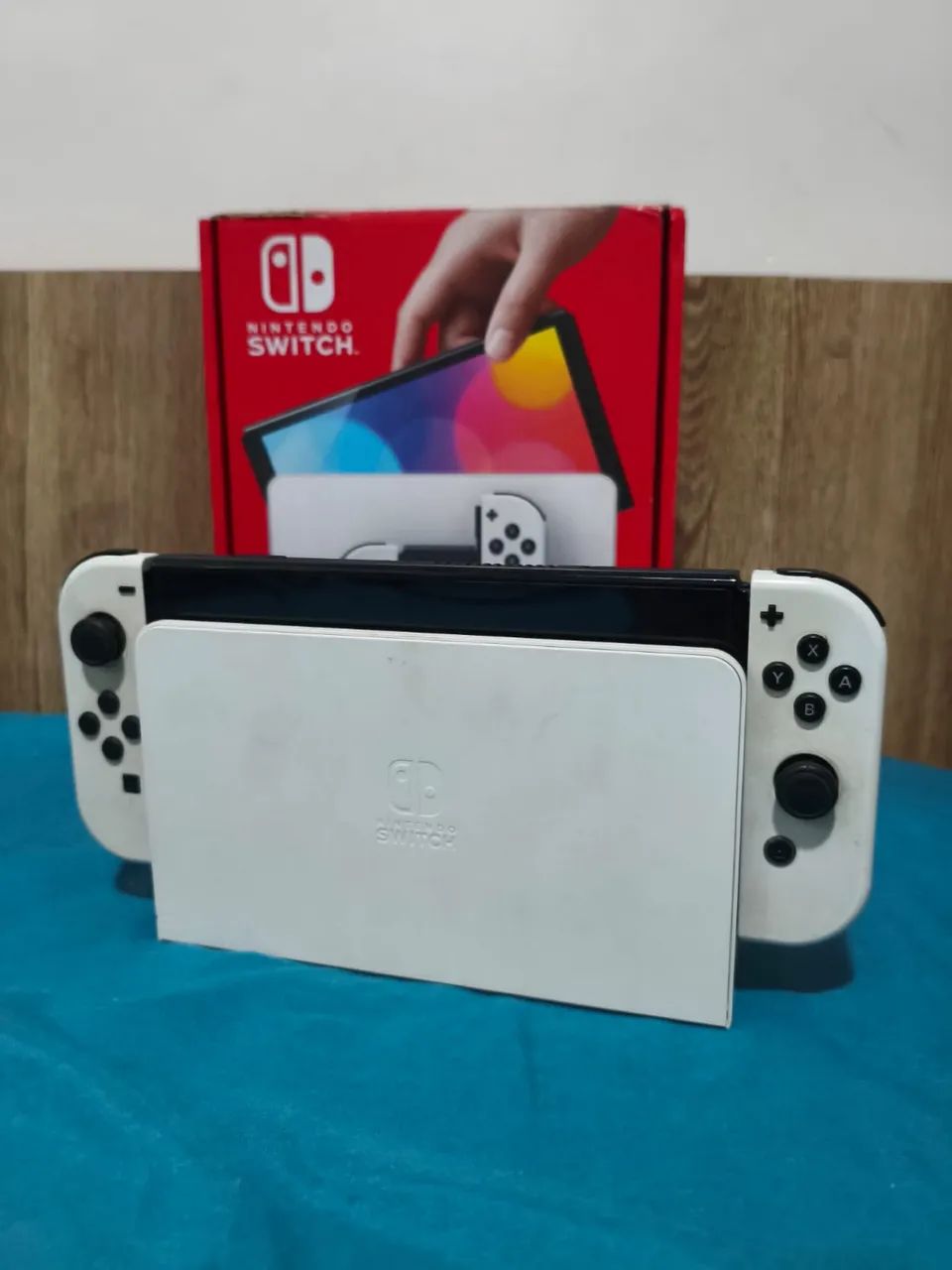 Nintendo switch oled branco 