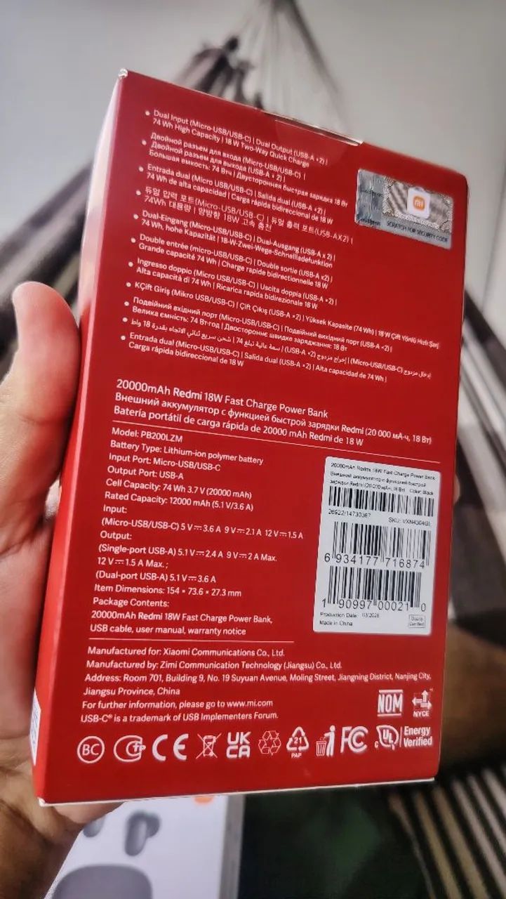 Powerbank 2000mAh Xiaomi Original 18W - Foto 2