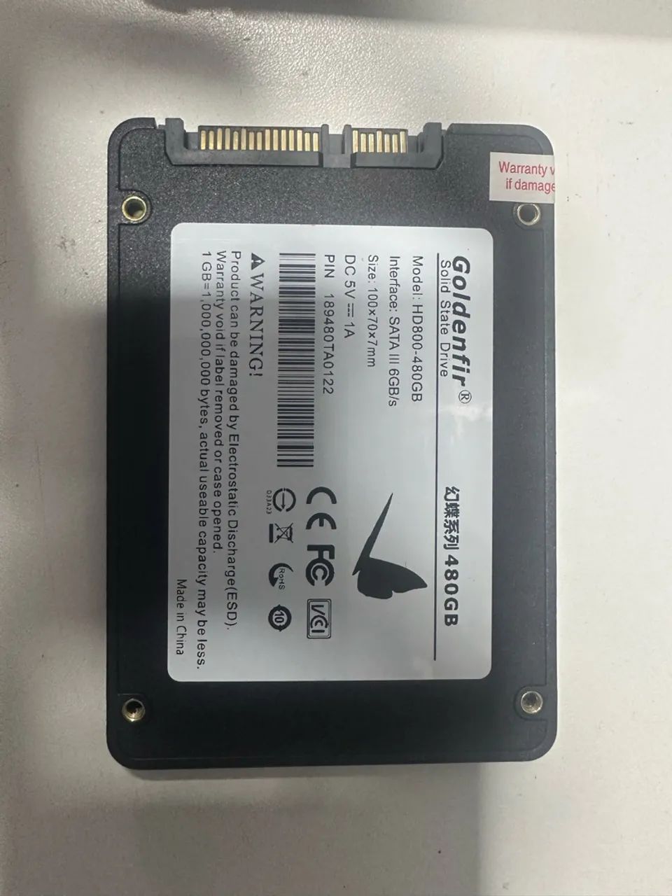 Ssd 480 gb 