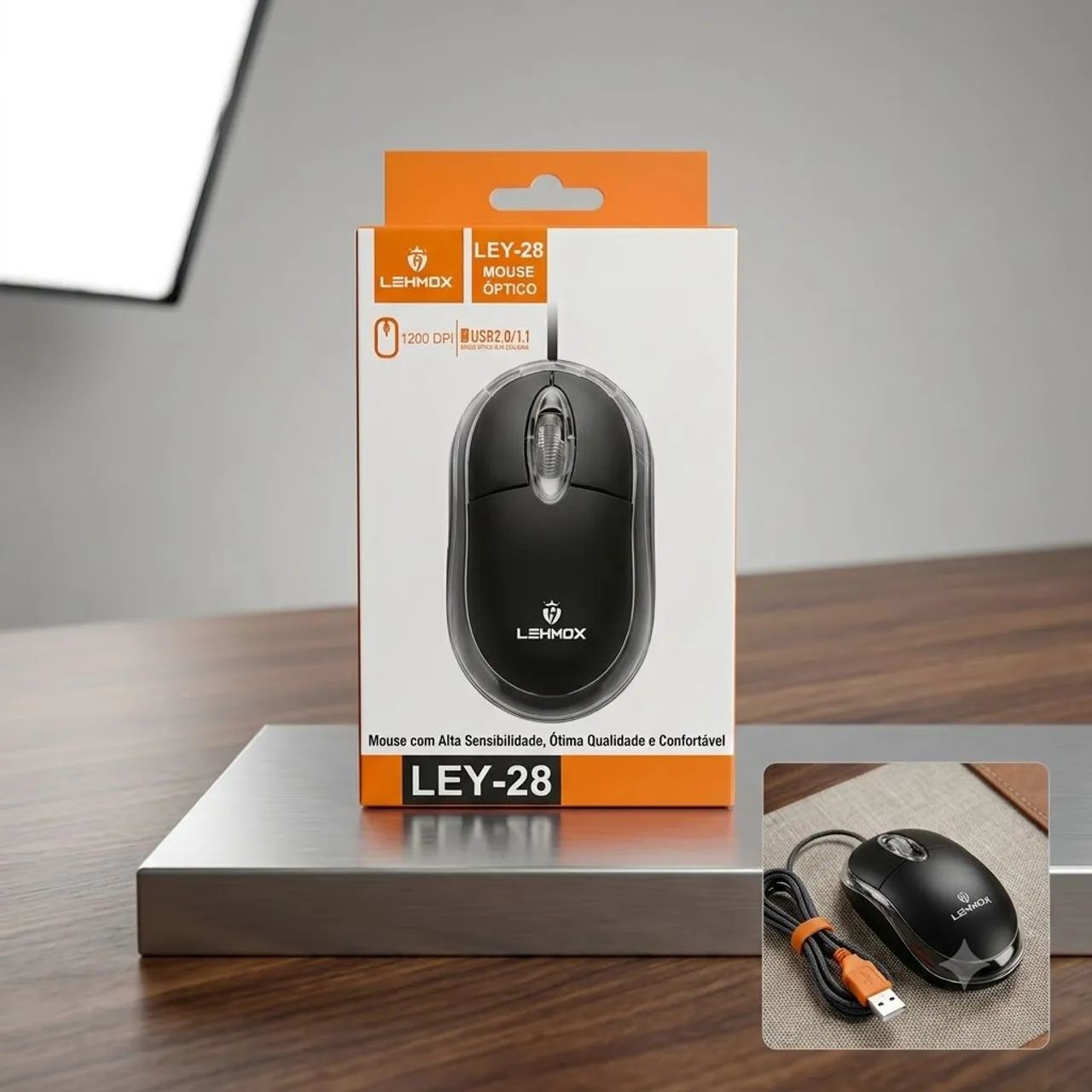 Mouse Óptico Lehmox  - Foto 2