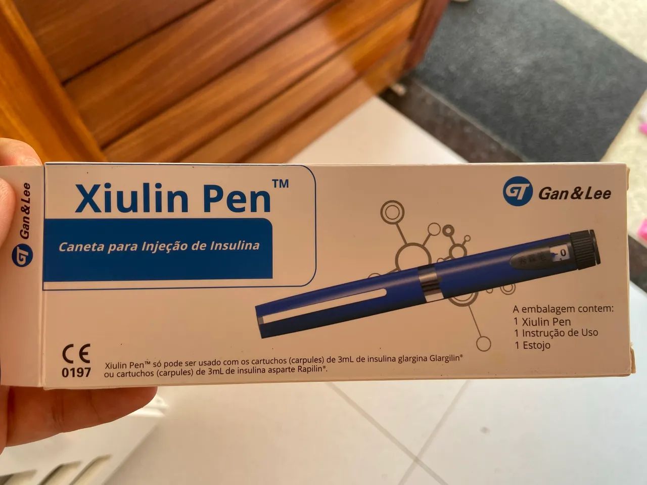 Capa de Caneta para injeção de Insulina NOVA - Xiulin Pen - Foto 2