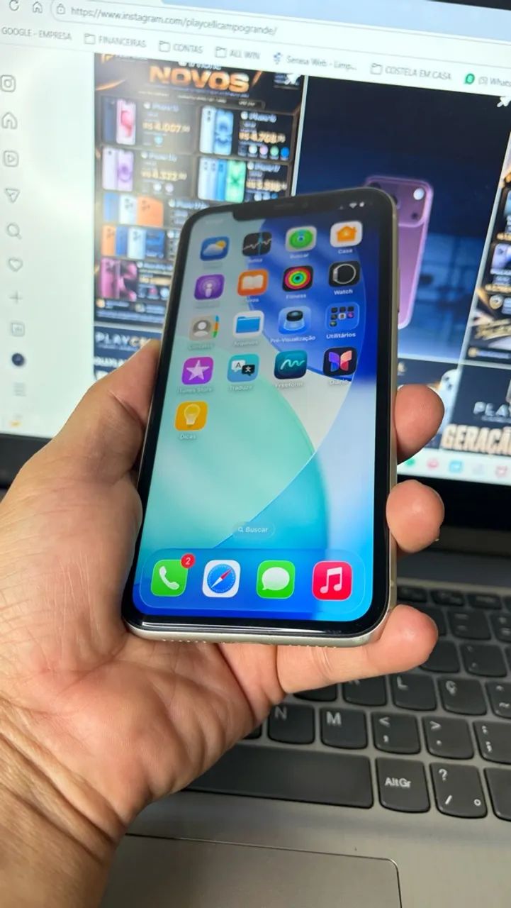 iPhone 11 64GB - bateria 72% nunca aberto !! - Foto 5
