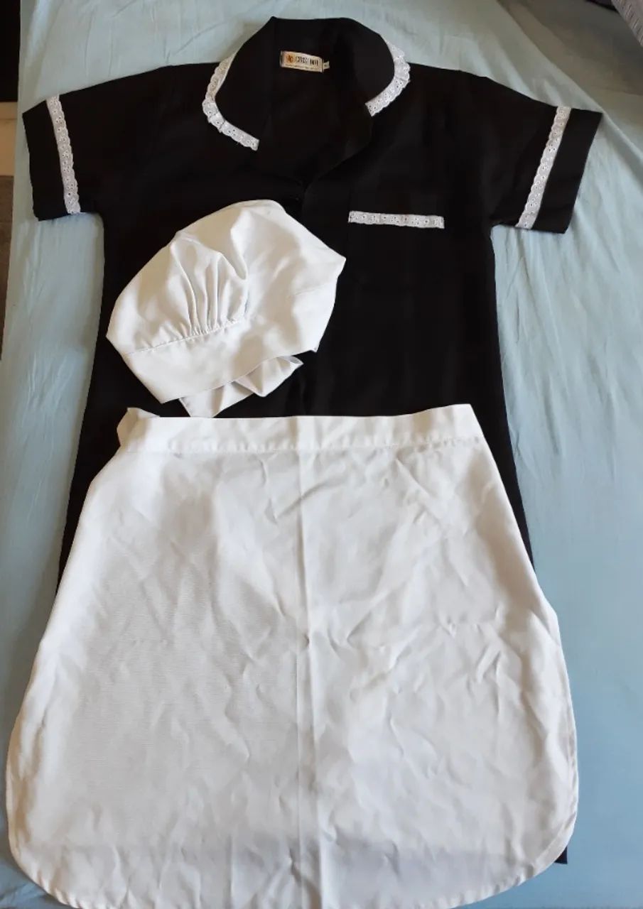 Uniforme babá - copeira - camareira - doméstica