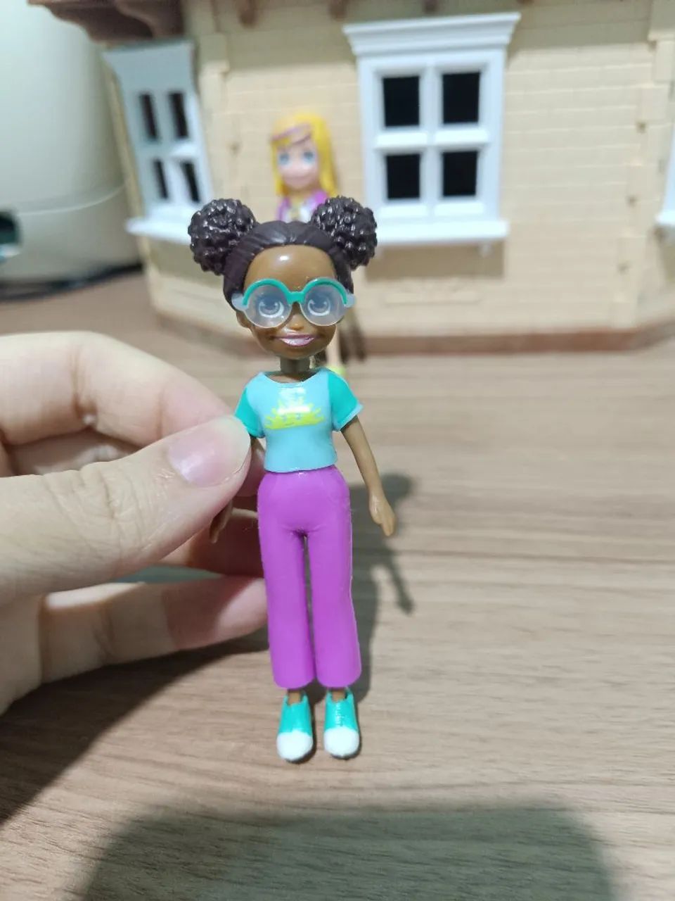 Boneca Polly Pocket - Duas bonecas seminovas  - Foto 3