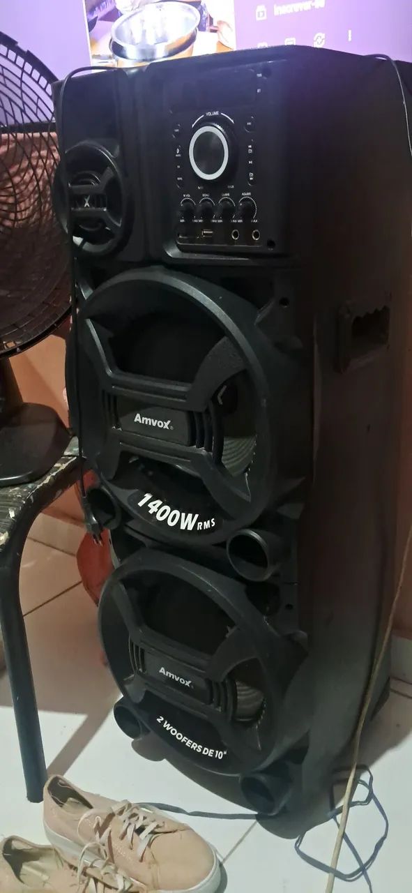 Caixa de som funcionando perfeitamente  - Foto 3