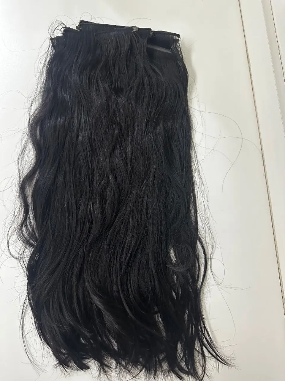 Cabelo brasileiro com 60 cm e 200 gramas  - Foto 4
