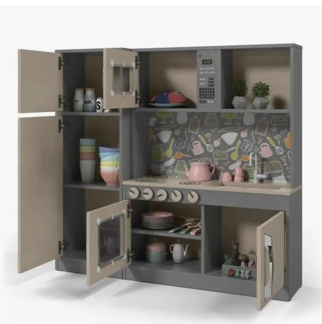 Cozinha infantil completa em mdf - Foto 3