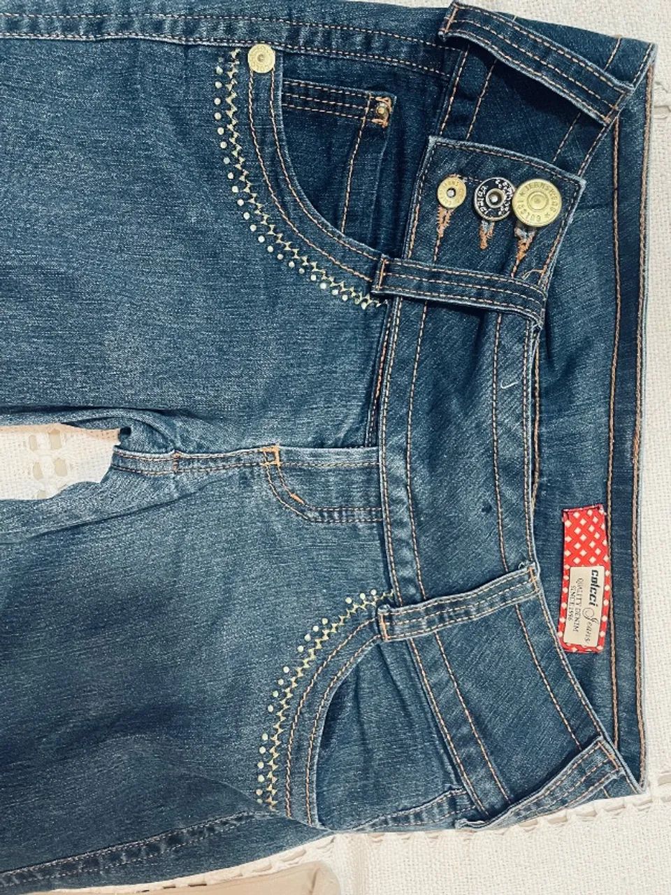 Calça Colcci tamanho 38 . Cintura baixa.  60 - Foto 3