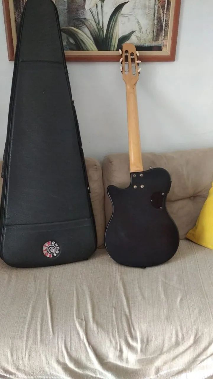 Violão Gianinni Stage - corpo maciço. Tem preço!!! - Foto 3