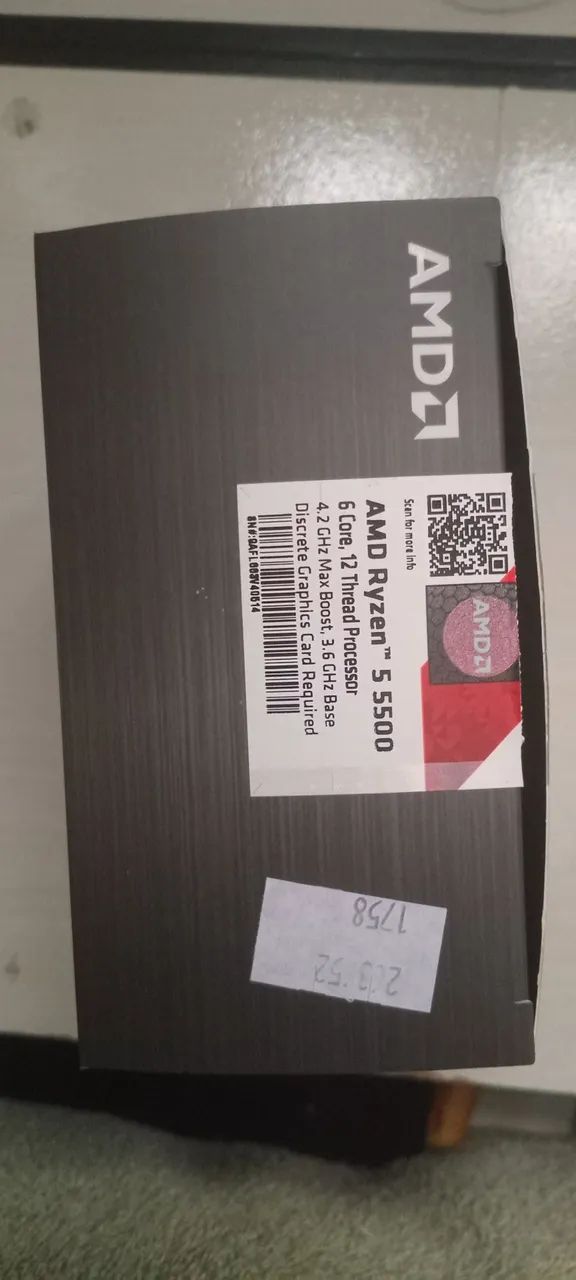 Processador AMD ryzen 5 5500 - Foto 4
