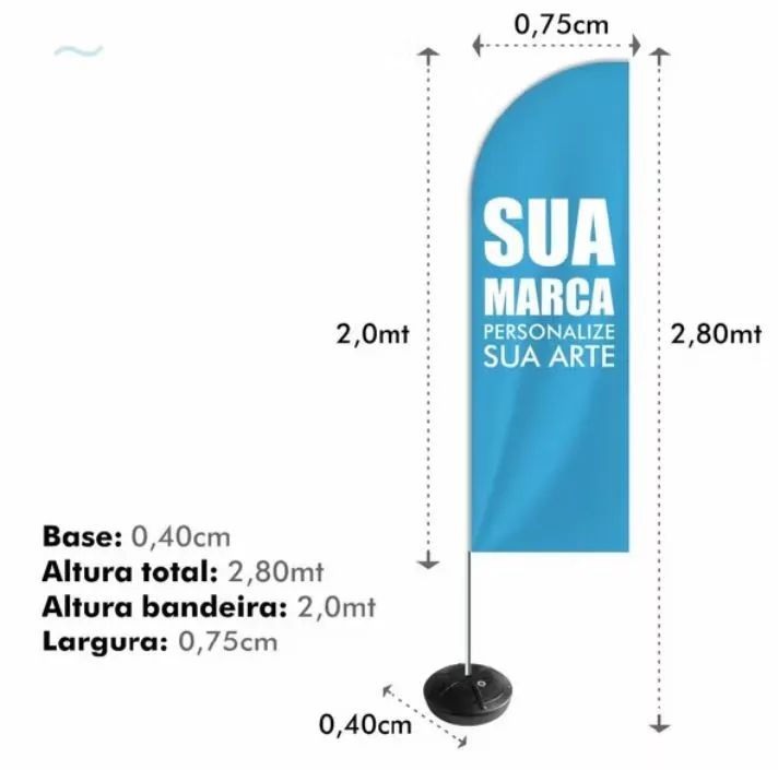 Wind banner Personalizado  - Foto 2