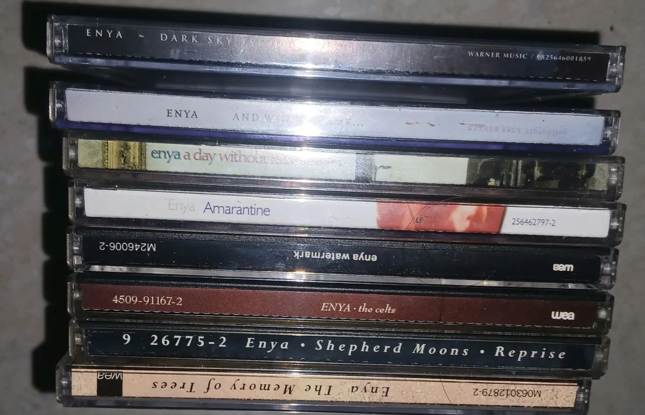 Lote 8 cd's Enya Watermark Amarantine The Celts - Foto 2