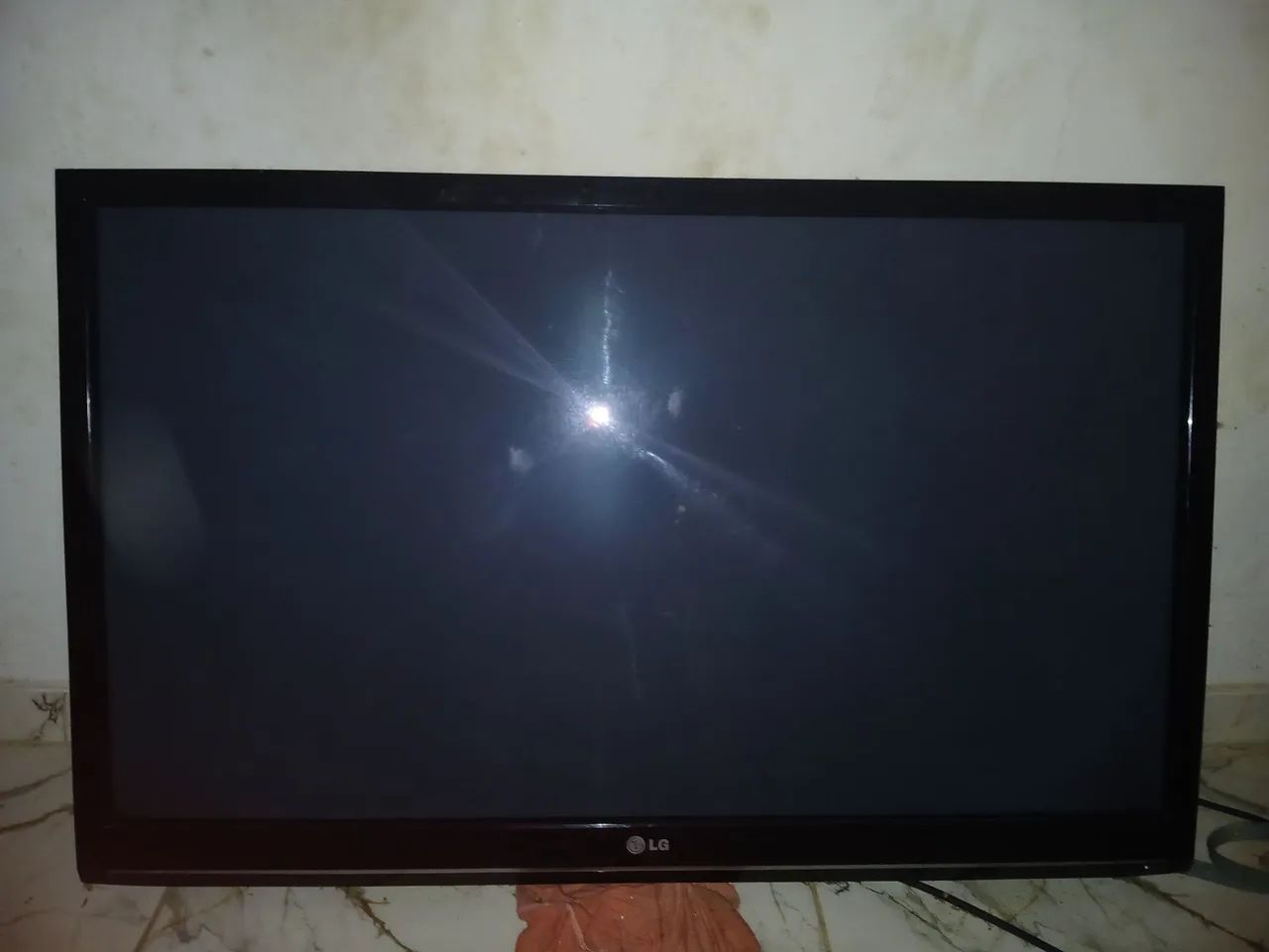 TV 50 polegadas com defeito 