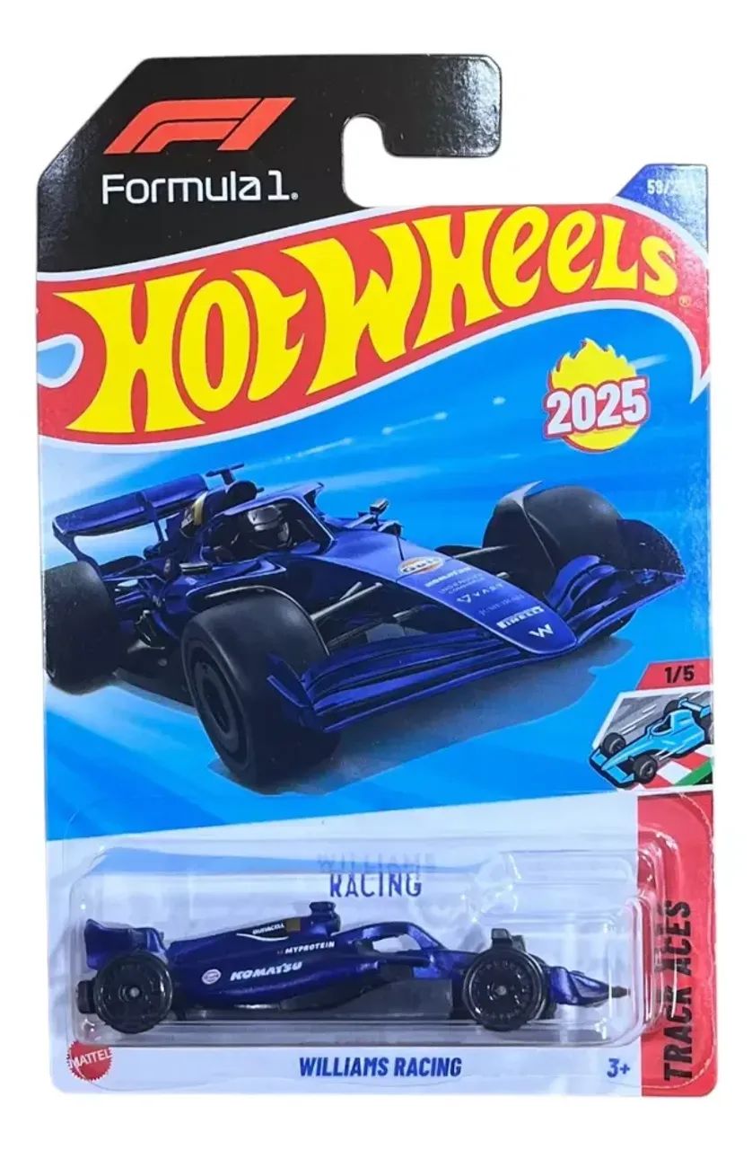 Hot Wheels Williams Racing 1 Team (2024!) | 1:64