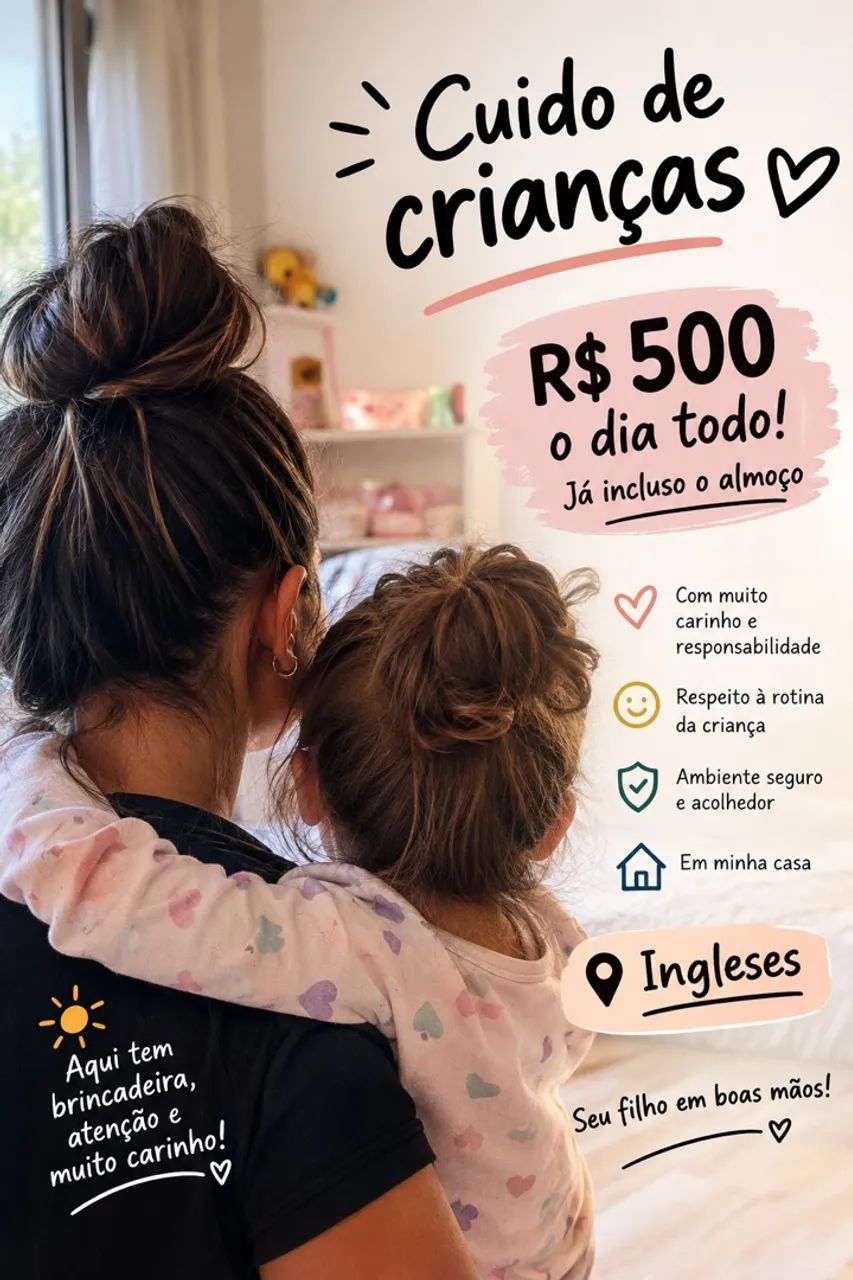 Cuido de crianças nos ingleses