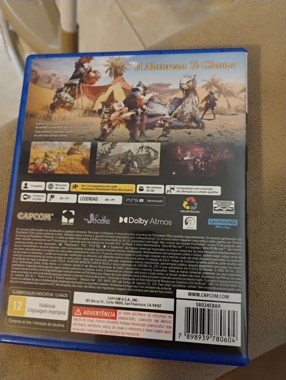 Jogo ps5 monster Hunter wilds  - Foto 2