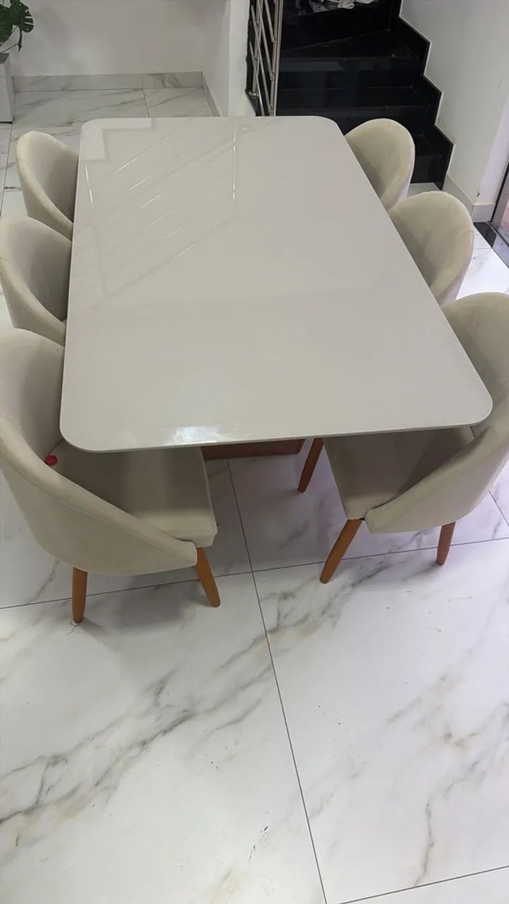 Mesa com 6 cadeiras  - Foto 3