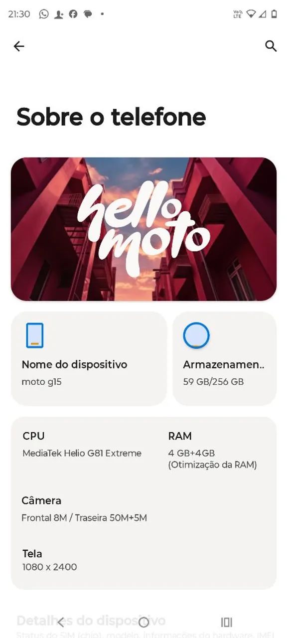 Celular moto g15 - Foto 2
