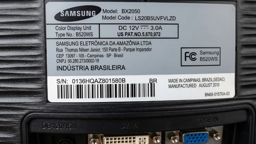 Monitor Samsung LED BX2050 20" Widescreen  - Foto 3