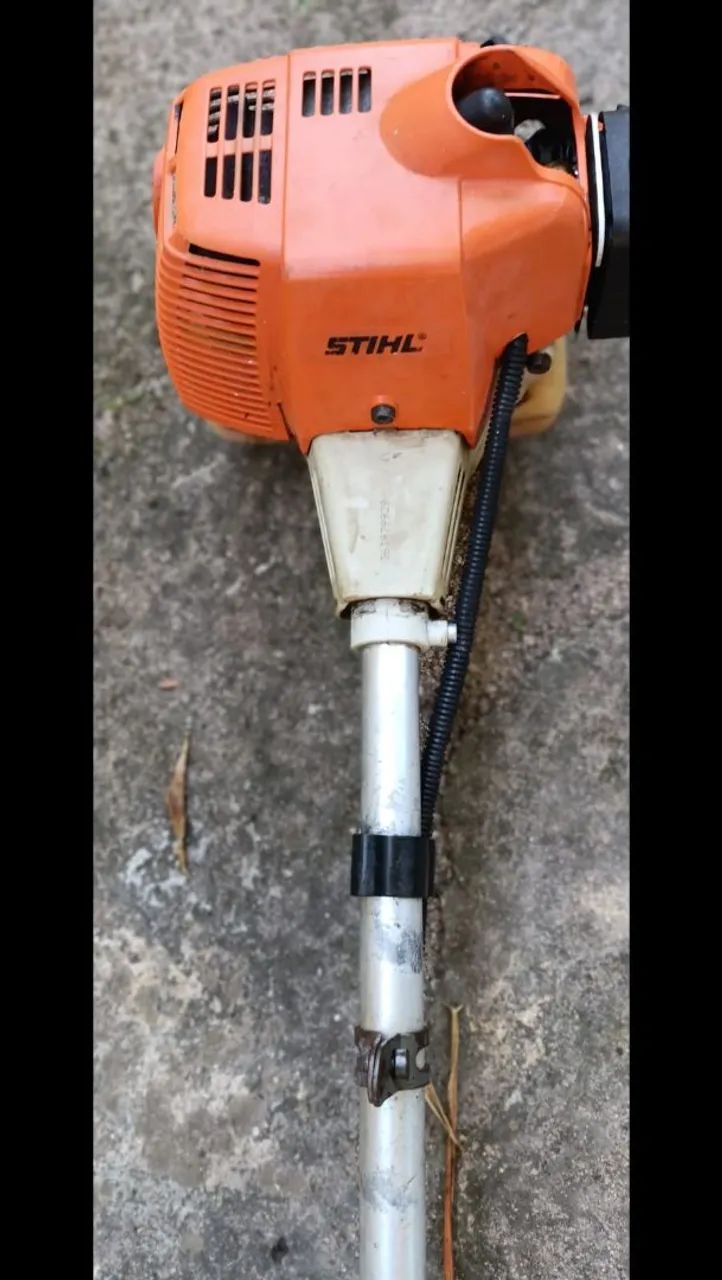 Roçadeira Stihl FS 80 gasolina e acessórios  - Foto 5