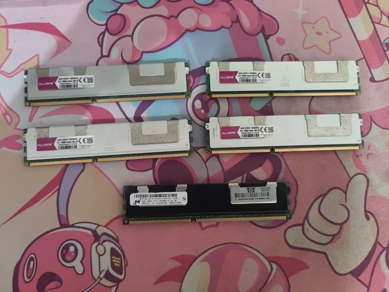 Memórias RAM DDR3 20GB Xeon - Foto 2