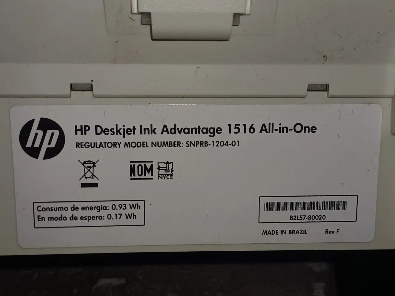 Impressora hp 1516 adventure  - Foto 5