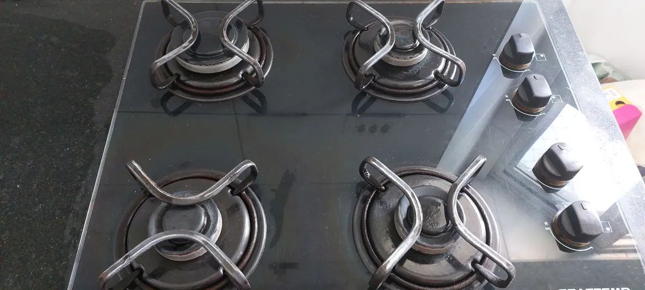 Vendo cooktop 4 bocas brastemp usado - Foto 2