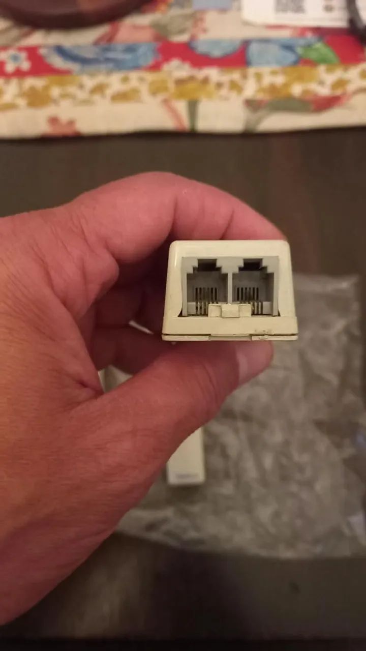 Adaptador modem+telefone - Foto 4