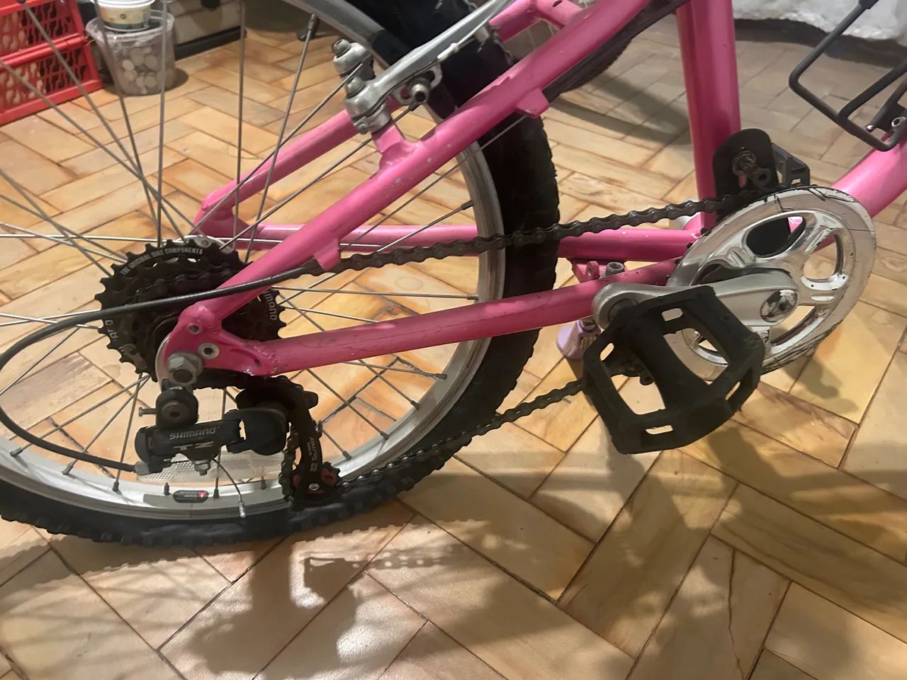 Bicicleta Specialized Hotrock Rosa aro 20 - Foto 4