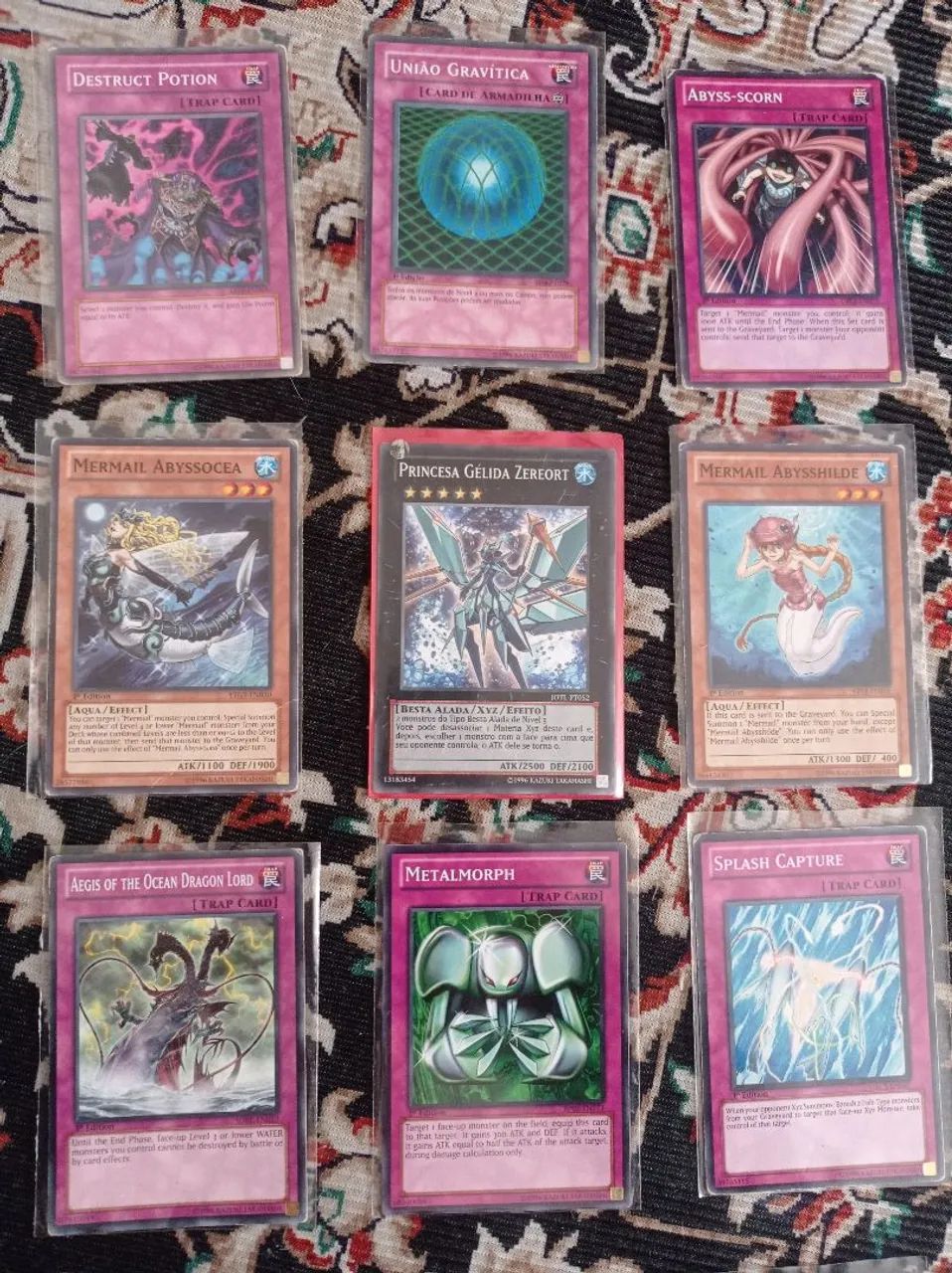Deck completo Yu Gi Oh - For Fun