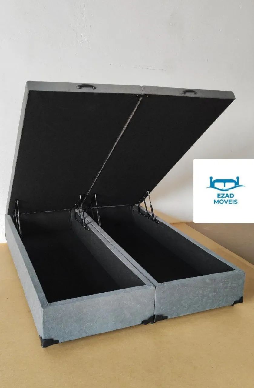 CAMAS BAU E BOX DIRETO DE FÁBRICA MODELOS SUPER KING E SOLTEIRO  - Foto 2