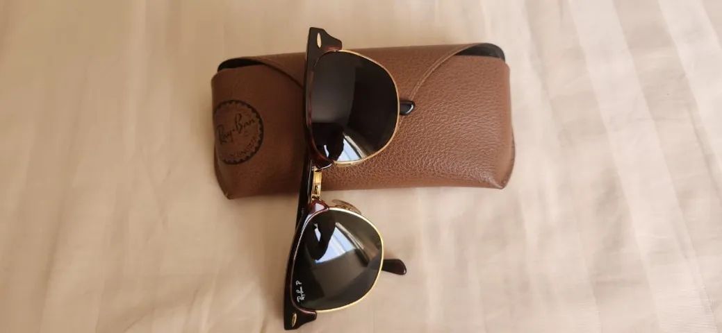 ray ban clubmaster - clássico - polarizada - Foto 4