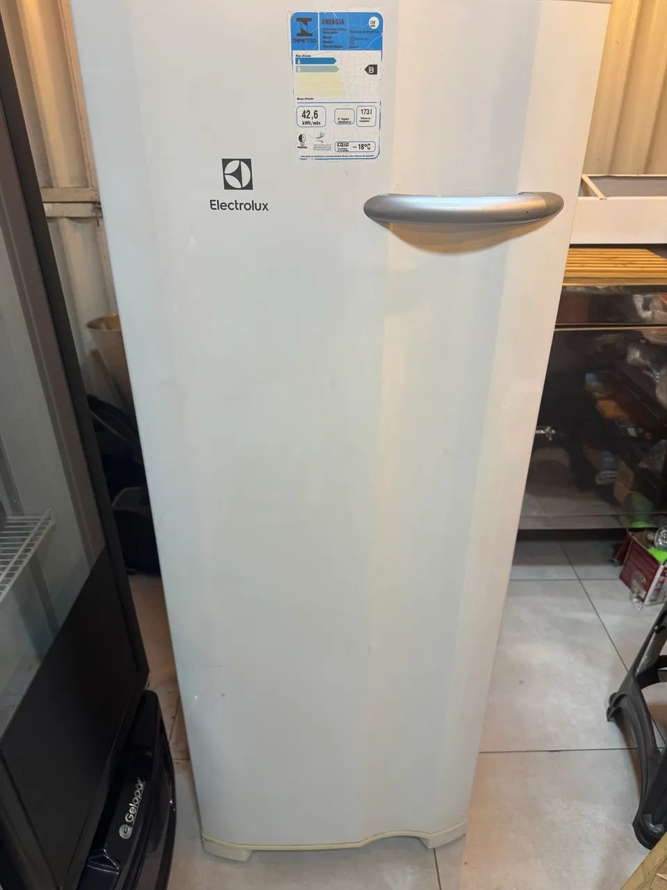 Freezer vertical Electrolux 