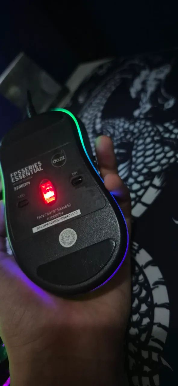TECLADO MECÂNICO E MOUSE GAMER - Foto 2
