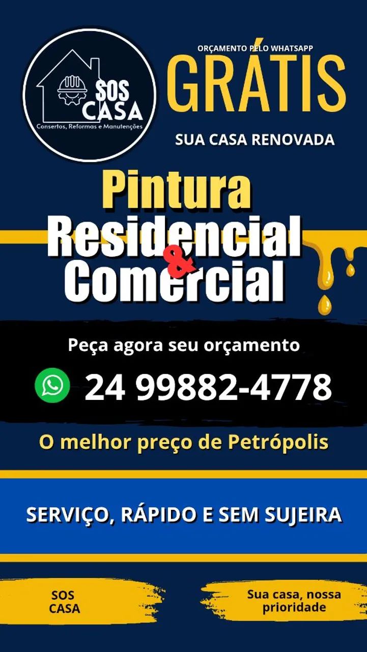 PINTURA E REFORMA RESIDENCIAL