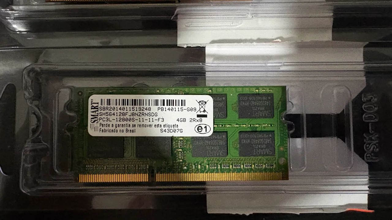 Memória ram ddr3L para notebook 2x4gb (8GB) - Foto 2