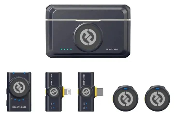 Microfone Hollyland Lark M2 Duo Combo Original | Sem Fio para iPhone, Android e Câmeras - Foto 2