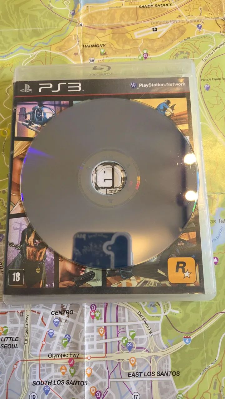GTA V PS3 - Completo com Mapa e Manual - Foto 2