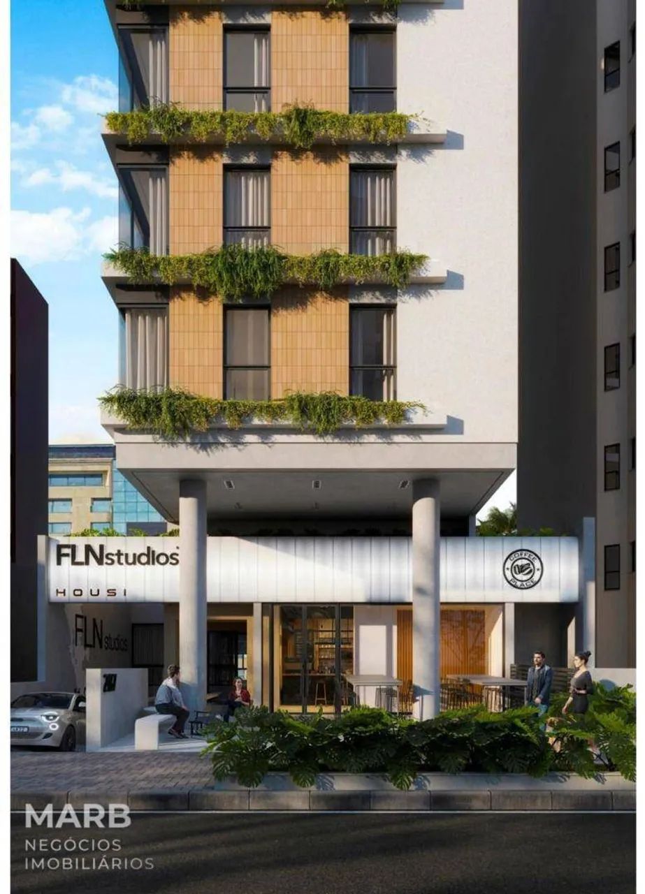 Studio com 1 dormitório à venda, 30 m² por R$ 803.185,02 - Centro - Florianópolis/SC