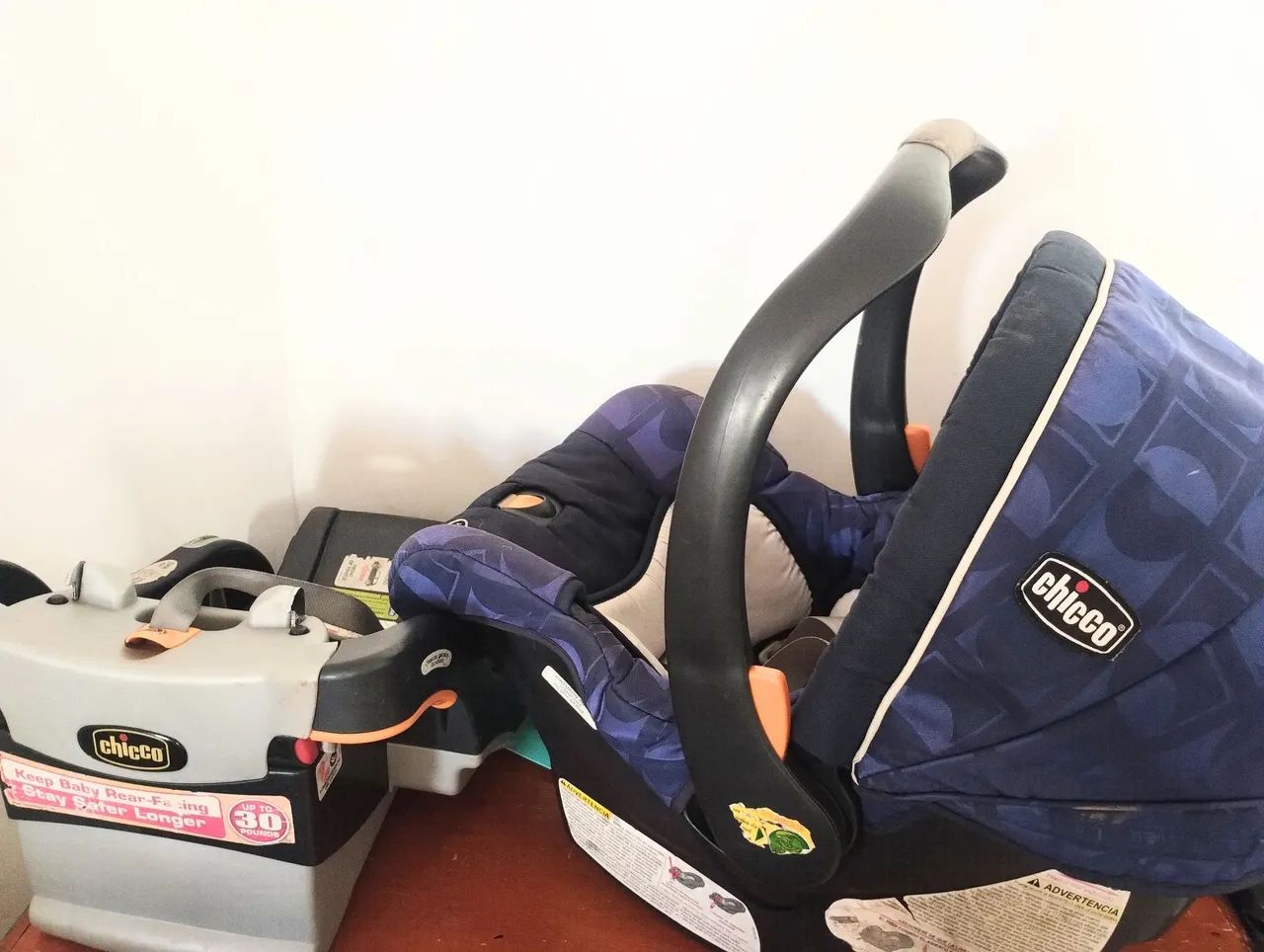 Bebê conforto com suporte  - Foto 2