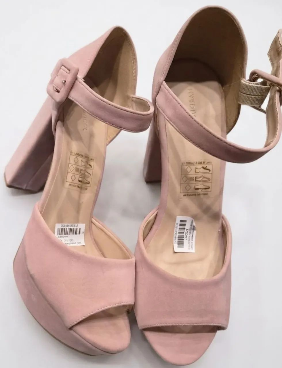 NOVA Sandália Narducci Rosa claro N°39