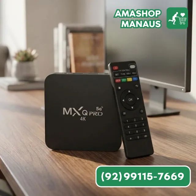 Aparelho TV 4K Conversor Smart TV Android Transmissor
